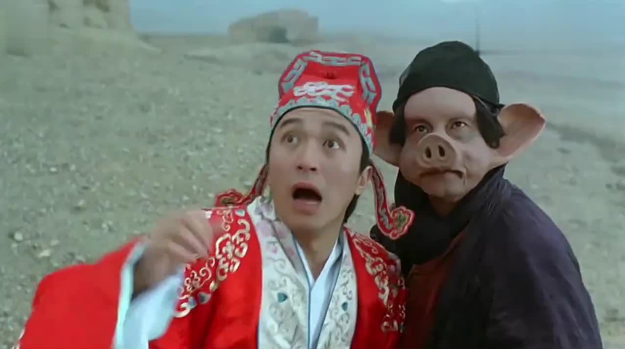 牛魔王太拼了,被铁扇公主揍的伤痕累累,还来抢月光宝盒夺美人