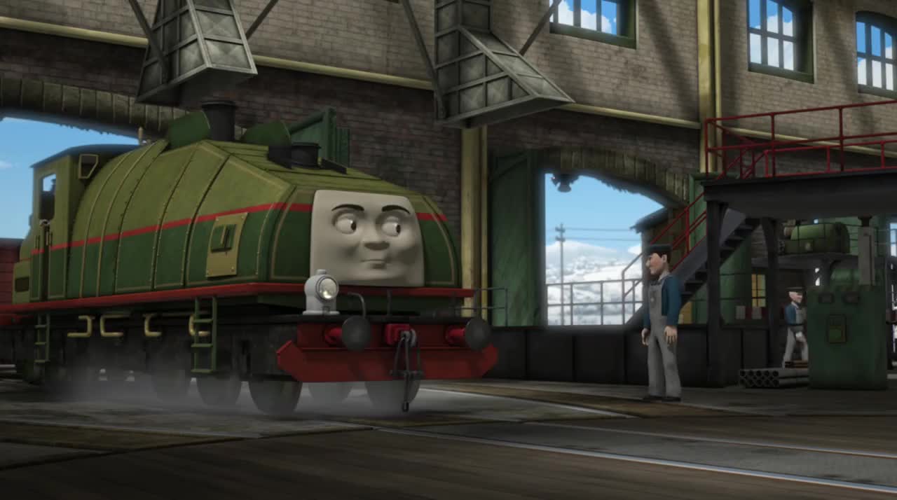 托马斯和他的朋友们培西追赶加图尔未果双方碰面未认出对方