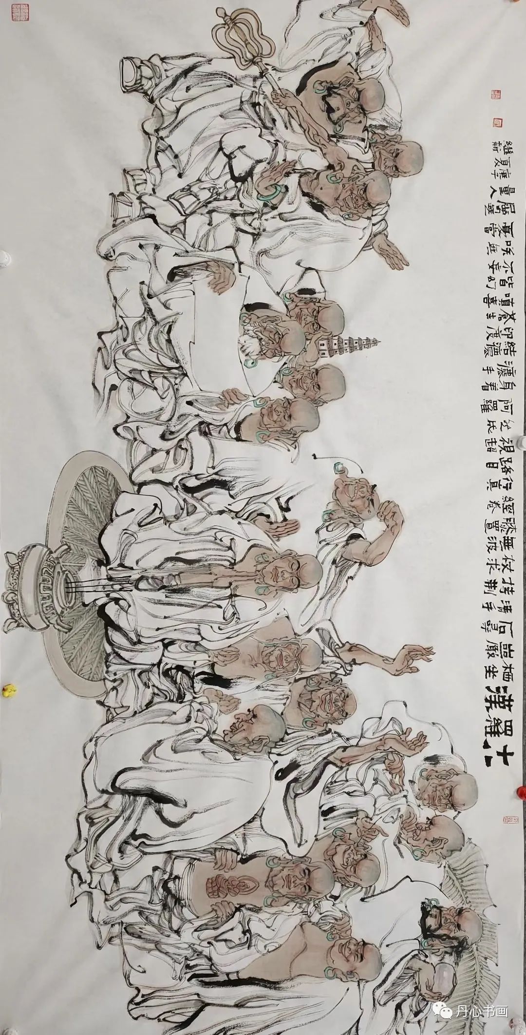 大气恢弘趣味传神人物画家董继新