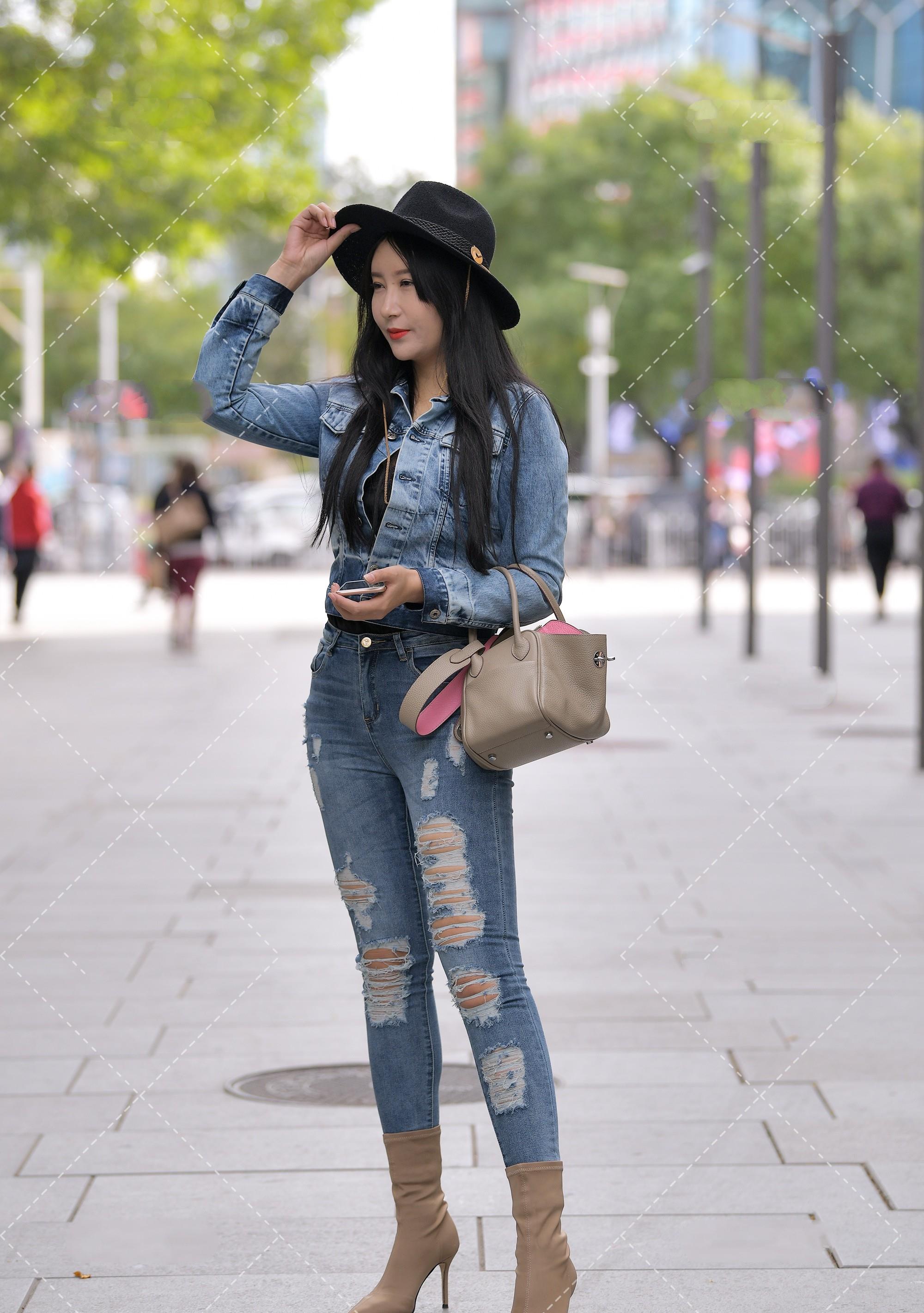 一身牛仔穿搭,再来顶西部牛仔风帽子,西部牛仔风_高清图集_新浪网