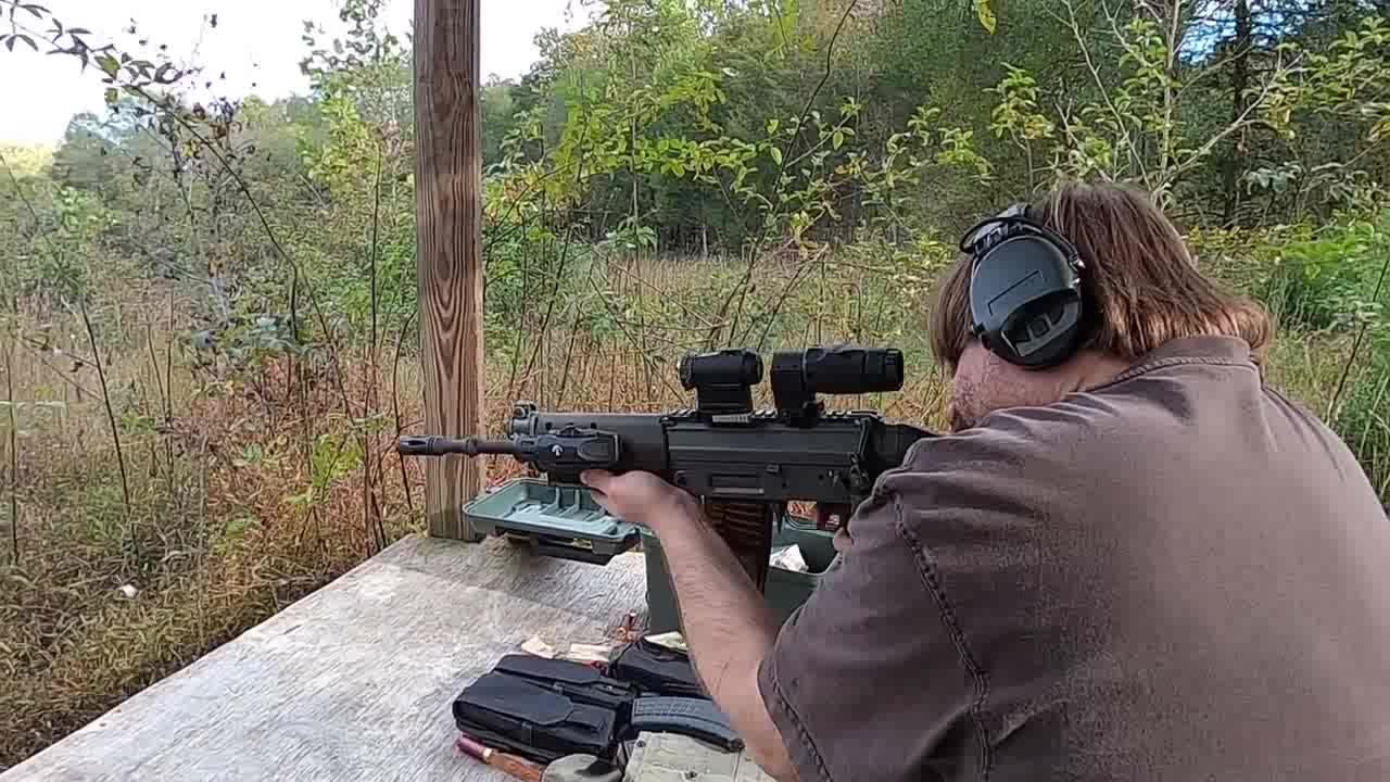 各种步枪户外射击实测看枪身你能认出名字吗