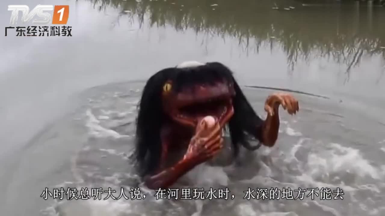 真正水猴子图片河里图片