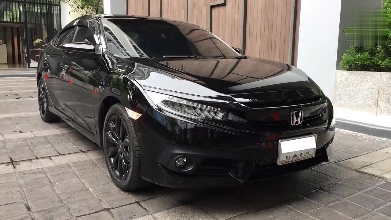 黑色十代思域如此之帅