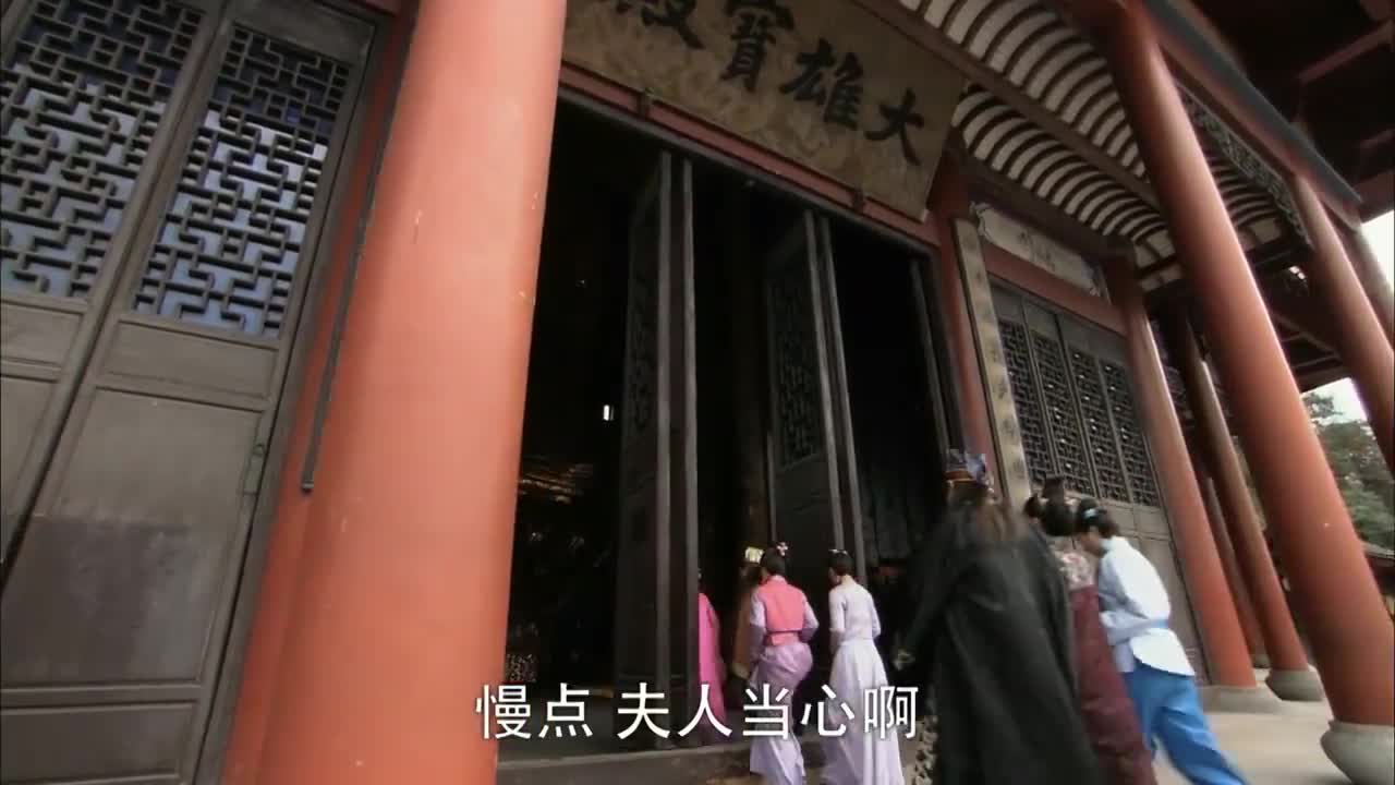 活佛济公:一众人来到灵隐寺,大殿上的气氛顿时变得剑拔弩张
