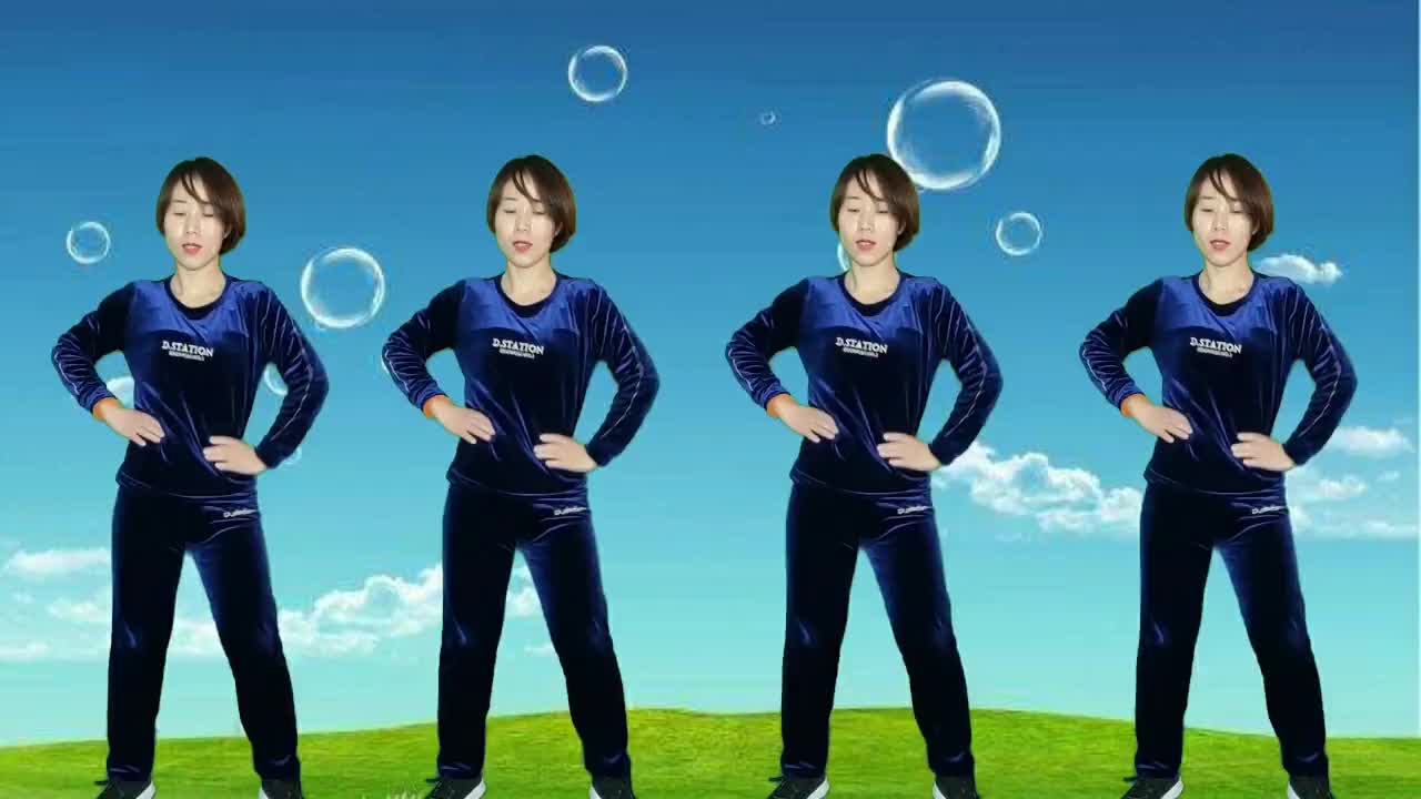 简单健身操广场舞,简单六组动作适合初学者,在家一起做锻炼