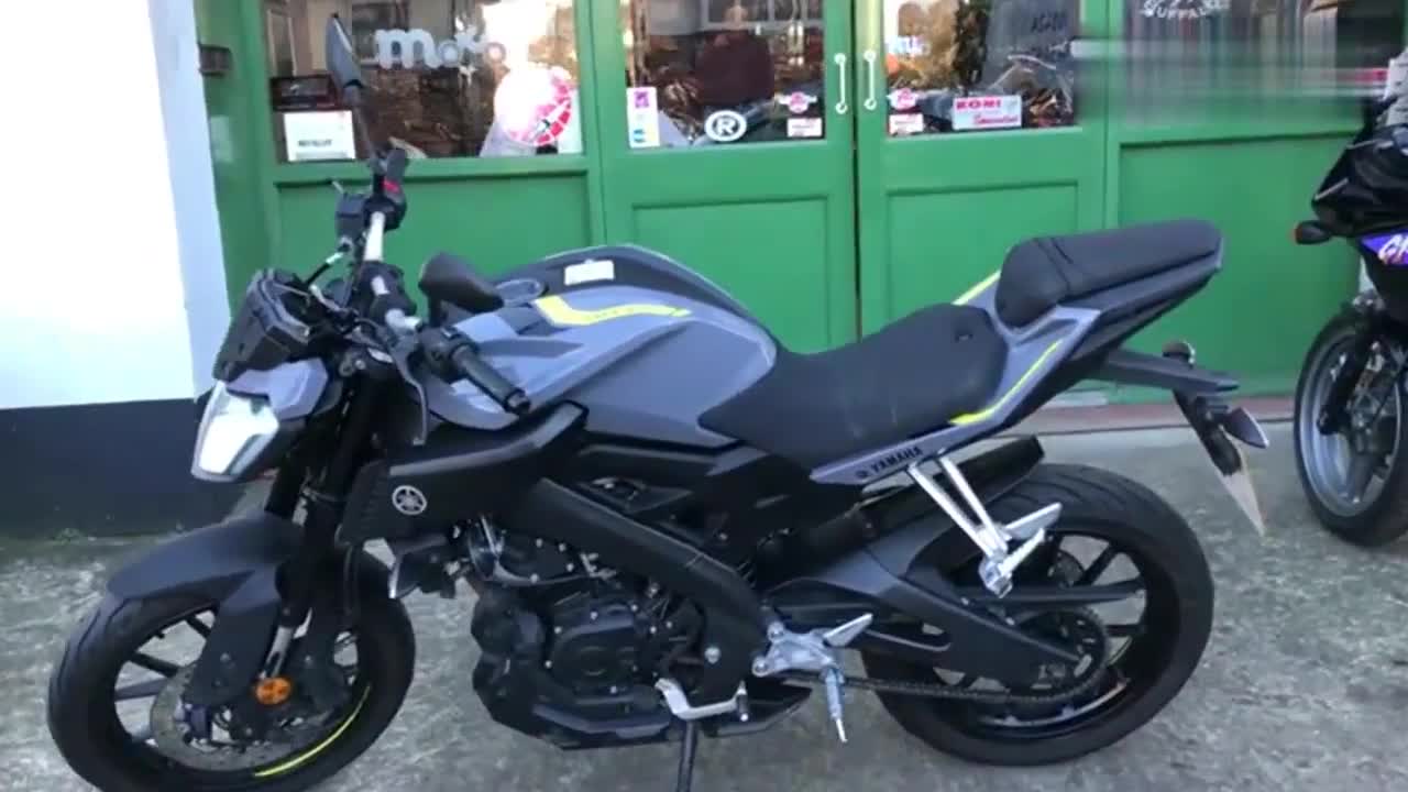 高颜值小钢炮雅马哈mt125