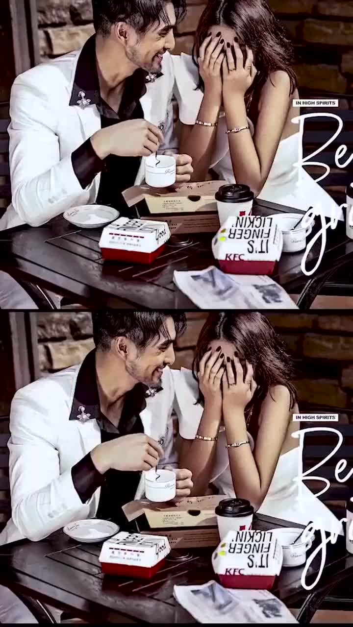 大叔和莎莎在一起的时候眼神都温柔了