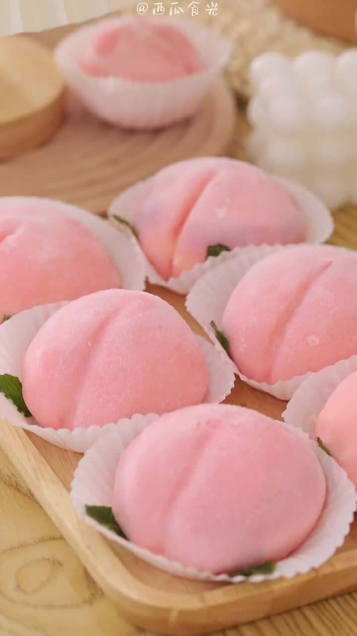 粉嘟嘟糯叽叽的蜜桃雪媚娘一整个爱住__财经头条