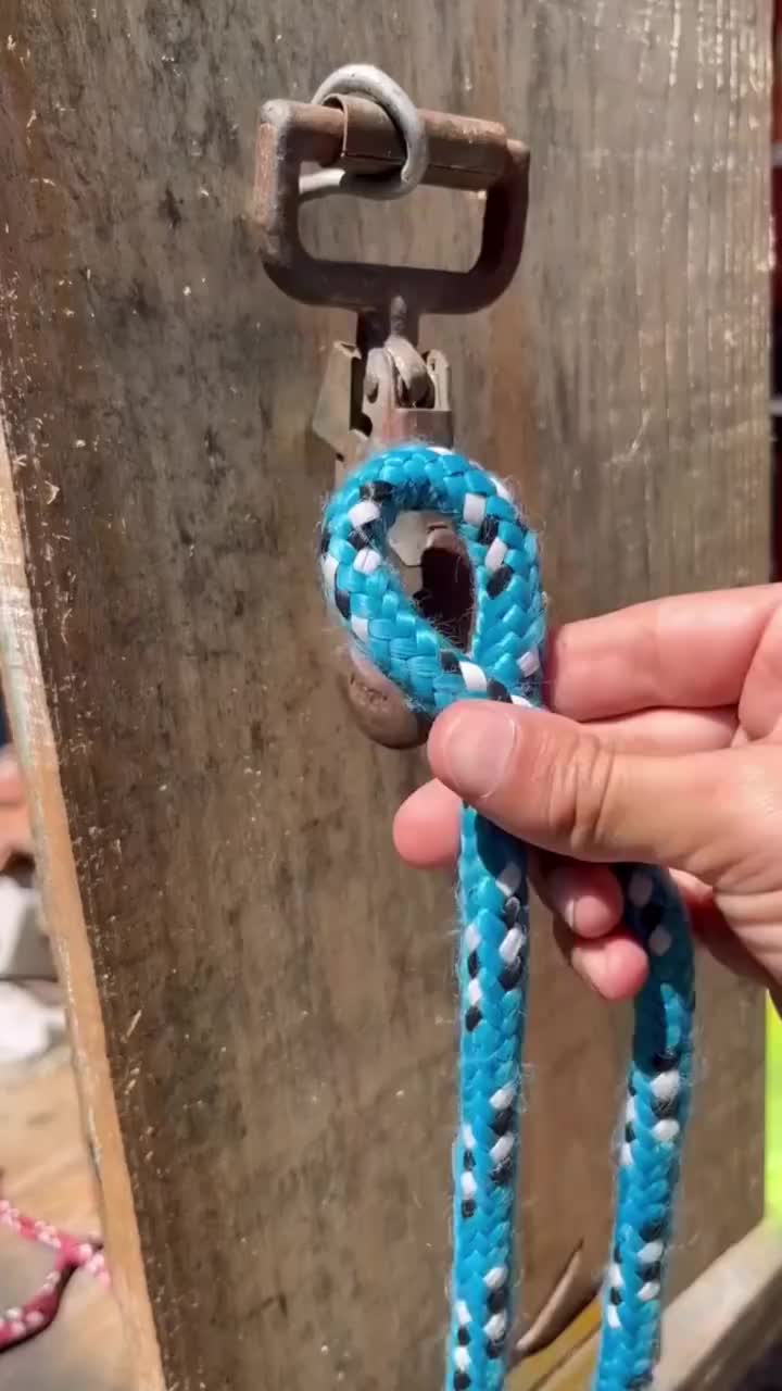 开了十几年的货车，原来拖车绳结是这样制作的啊！看看你弄错没？