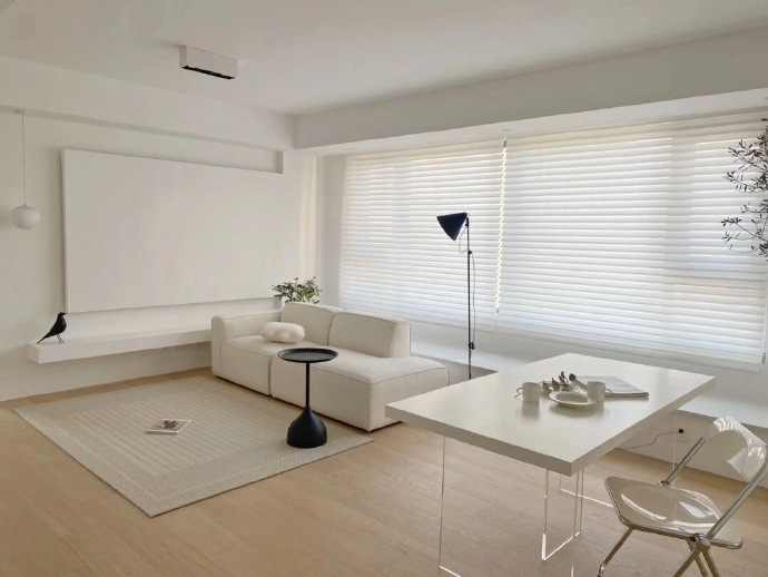 家居设计师的家韩系ins风空间洁白优雅极简