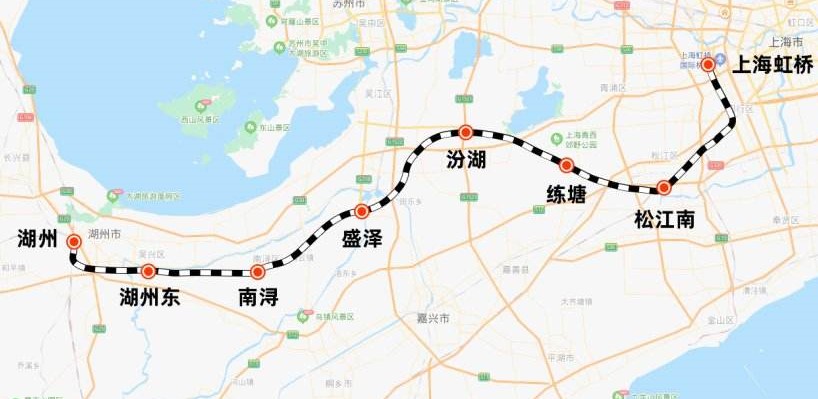 沪苏湖铁路最新走向图图片