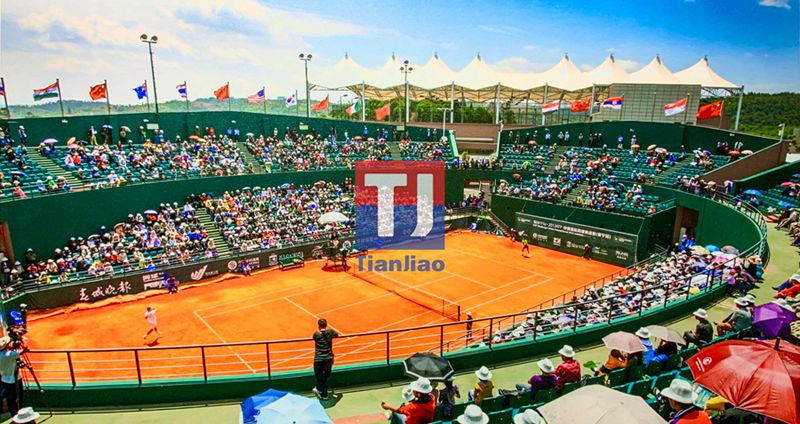 在国内感受真正的法网红土网球场