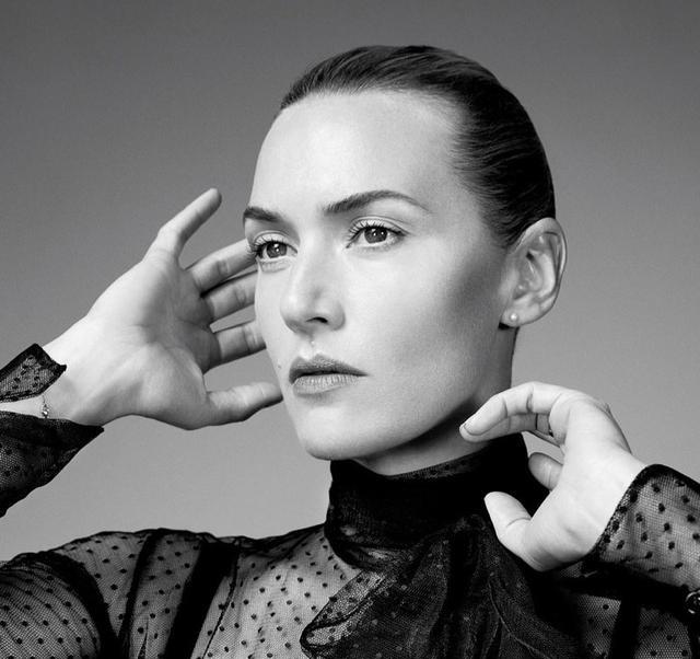 katewinslet最新黑白艺术大片