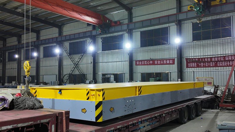 无轨电动平车转弯时容易跑偏？老司机分享3个调整技巧