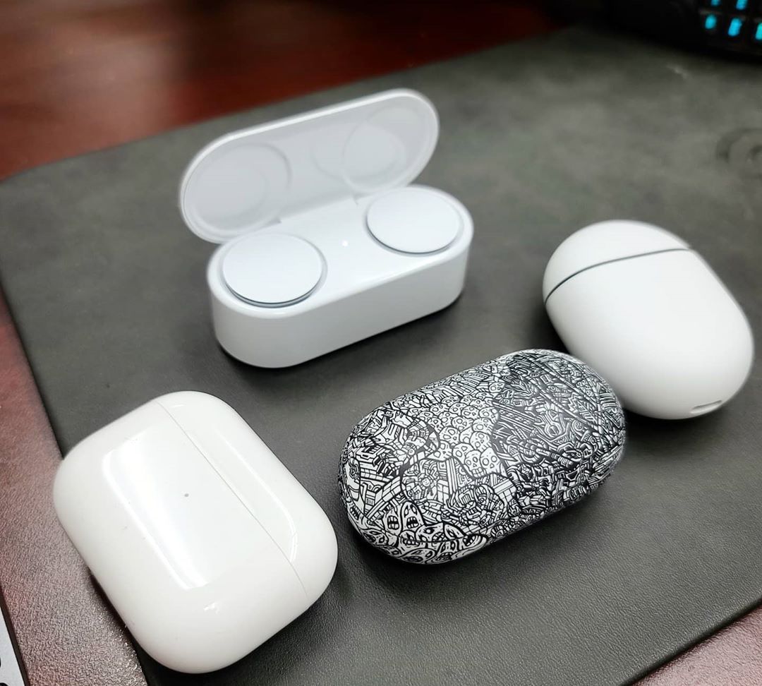 微软发布surface earbuds真无线蓝牙耳机,戴起来像耳钉一样潮!