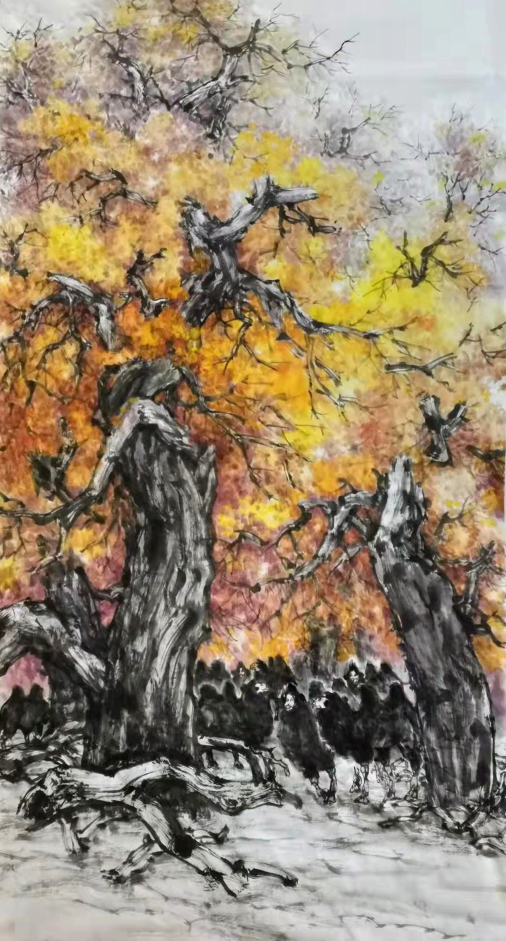 虎啸丹青艺展风采著名画家杨永家