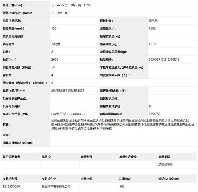 工信部最新公告 纯电新车都有谁