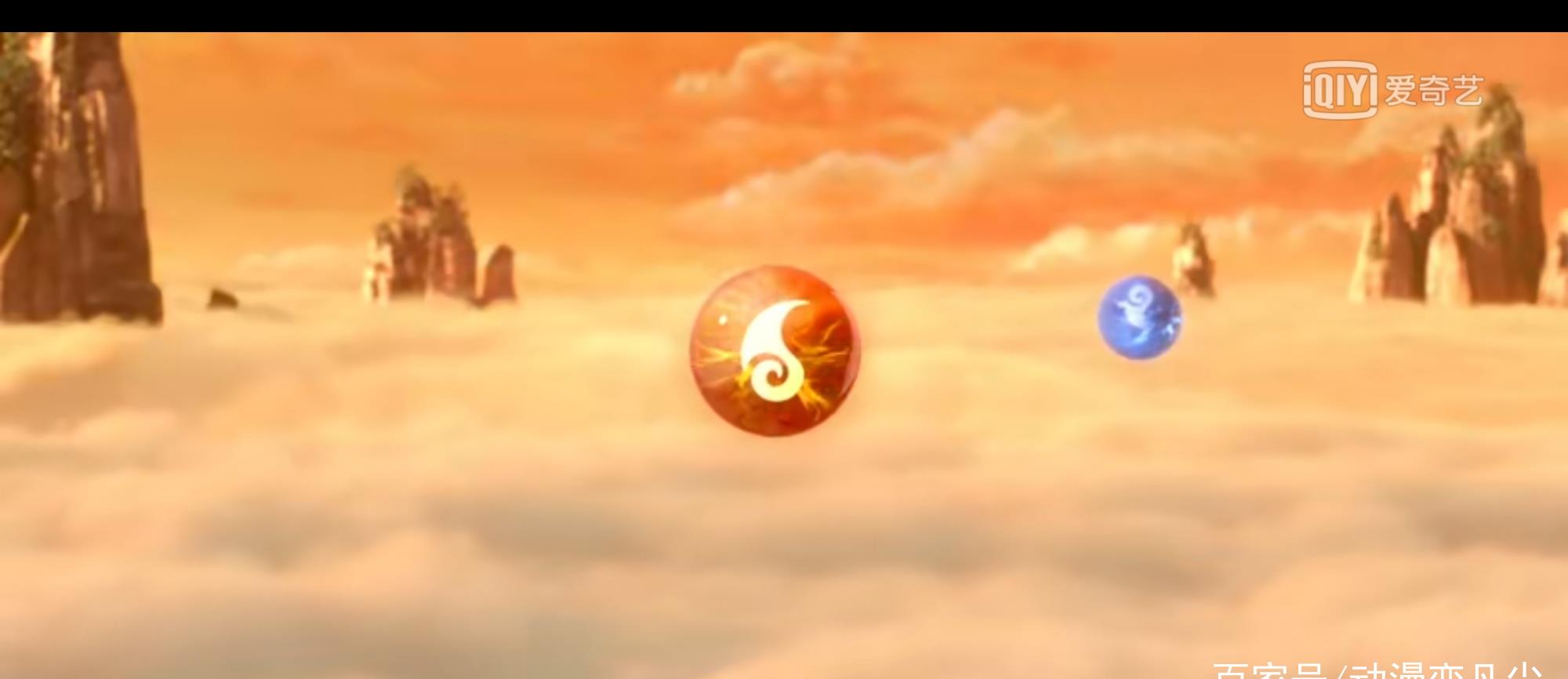 混元珠下的灵珠和魔丸,为啥红的是魔丸,蓝的是灵珠呢?
