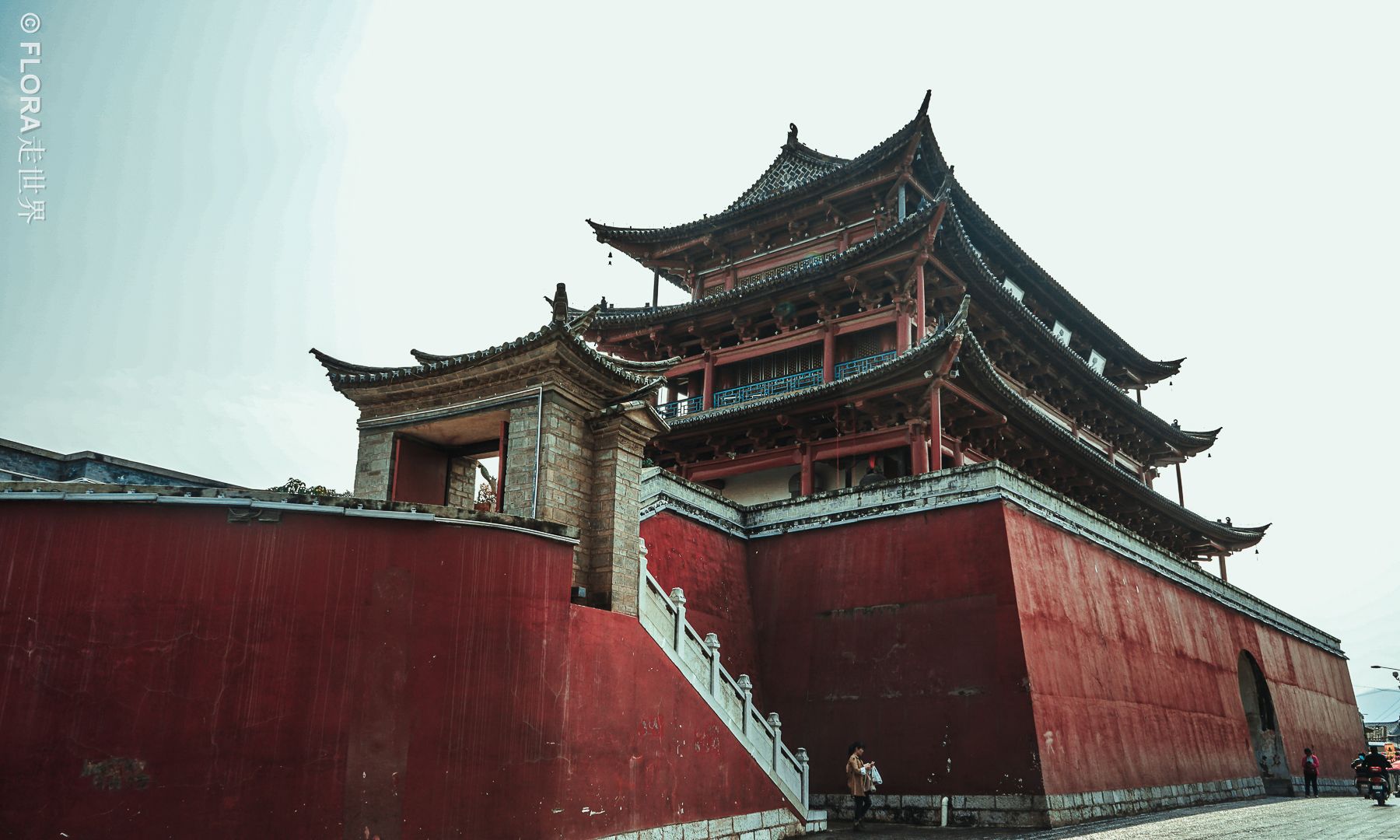 在云南建水古城,也有一座古老的"小天安门"_高清图集_新浪网