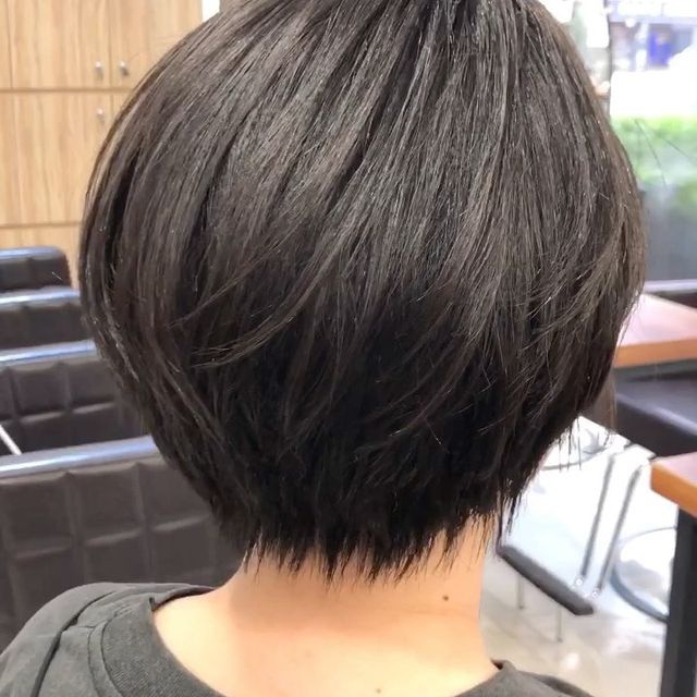 想要免打理的短发2020就这么剪简单优雅日系短发很流行