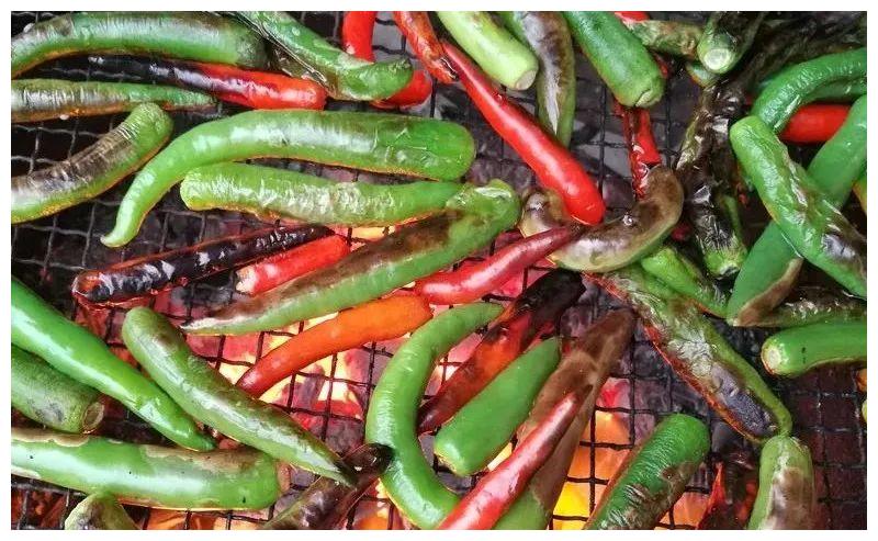 贵州美食:炭烧辣椒|贵州|辣椒|炭烧_新浪新闻