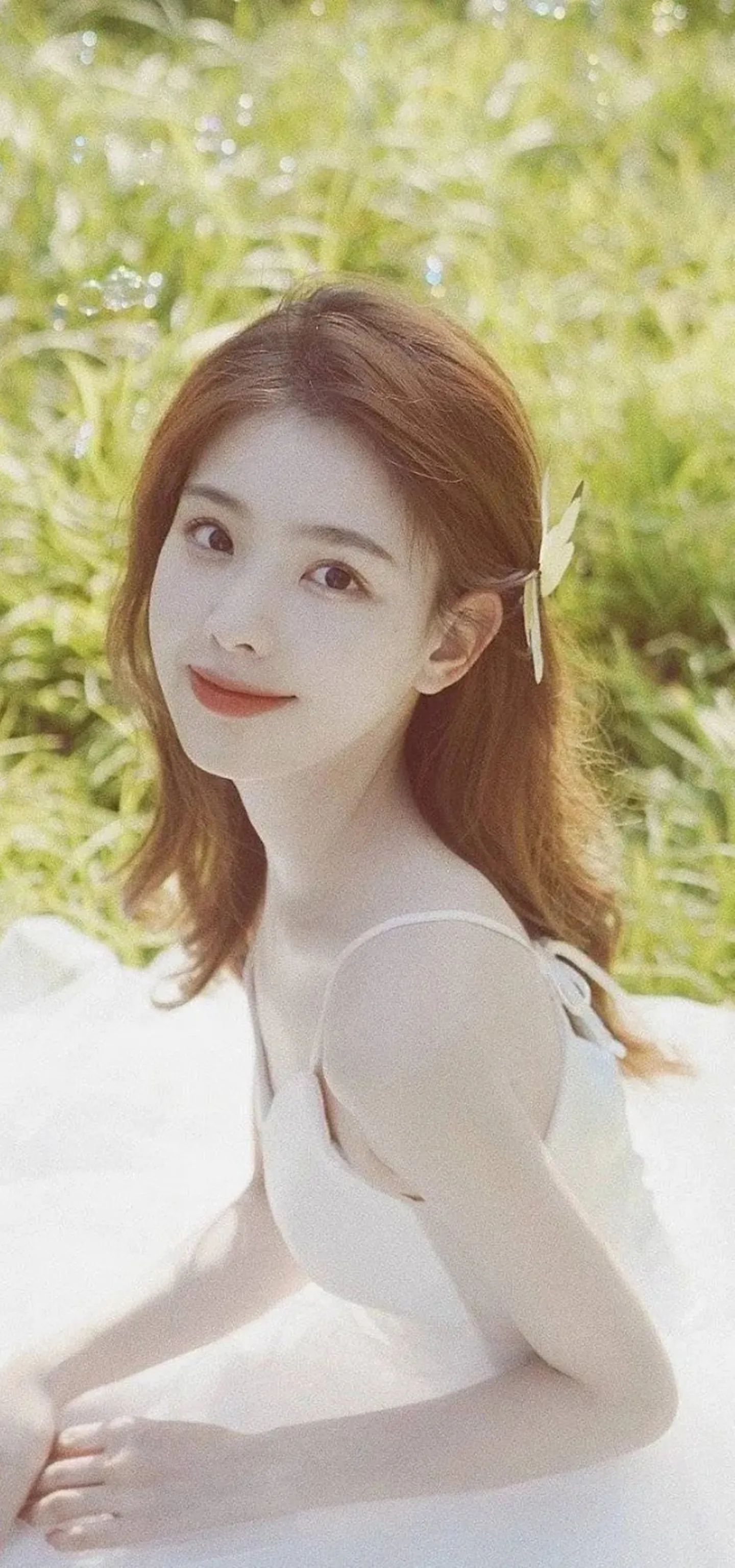 孙一宁清新气质楚楚动人