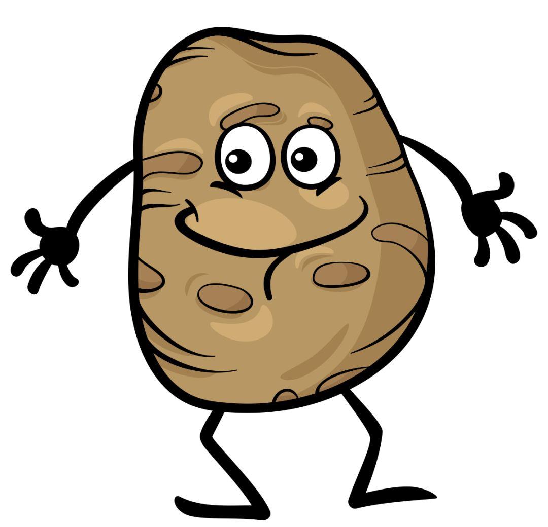 可爱的笑笑土豆 向量例证. 插画 包括有 质朴, 健康, 滑稽, 概念, 愉快, 查出, 厨房, 乐趣 - 156629440