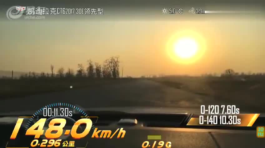 视频：凯迪拉克CT6 PLUG-IN 2017款 30E领先型加速视频