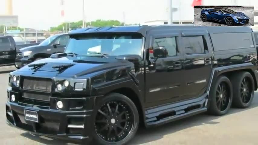 悍马h2加长版6x6为越野而生