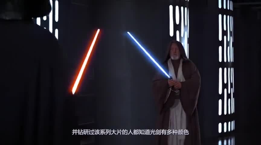 在《曼达洛人》中,黄色光剑将光彩夺目