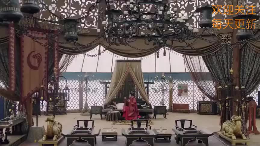 土喀设来牙帐,可敦交代他命令,没有发现可汗异常