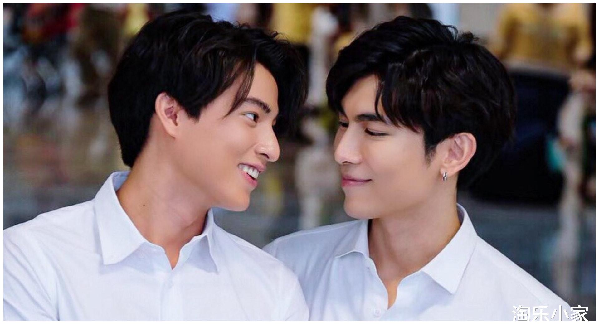 泰剧《与爱同居》教科书式bl激情戏,一集接吻,三集船戏!