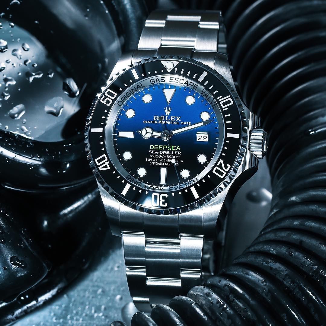 源自深海的霸主劳力士深潜型系列渐变鬼王潜水表点评