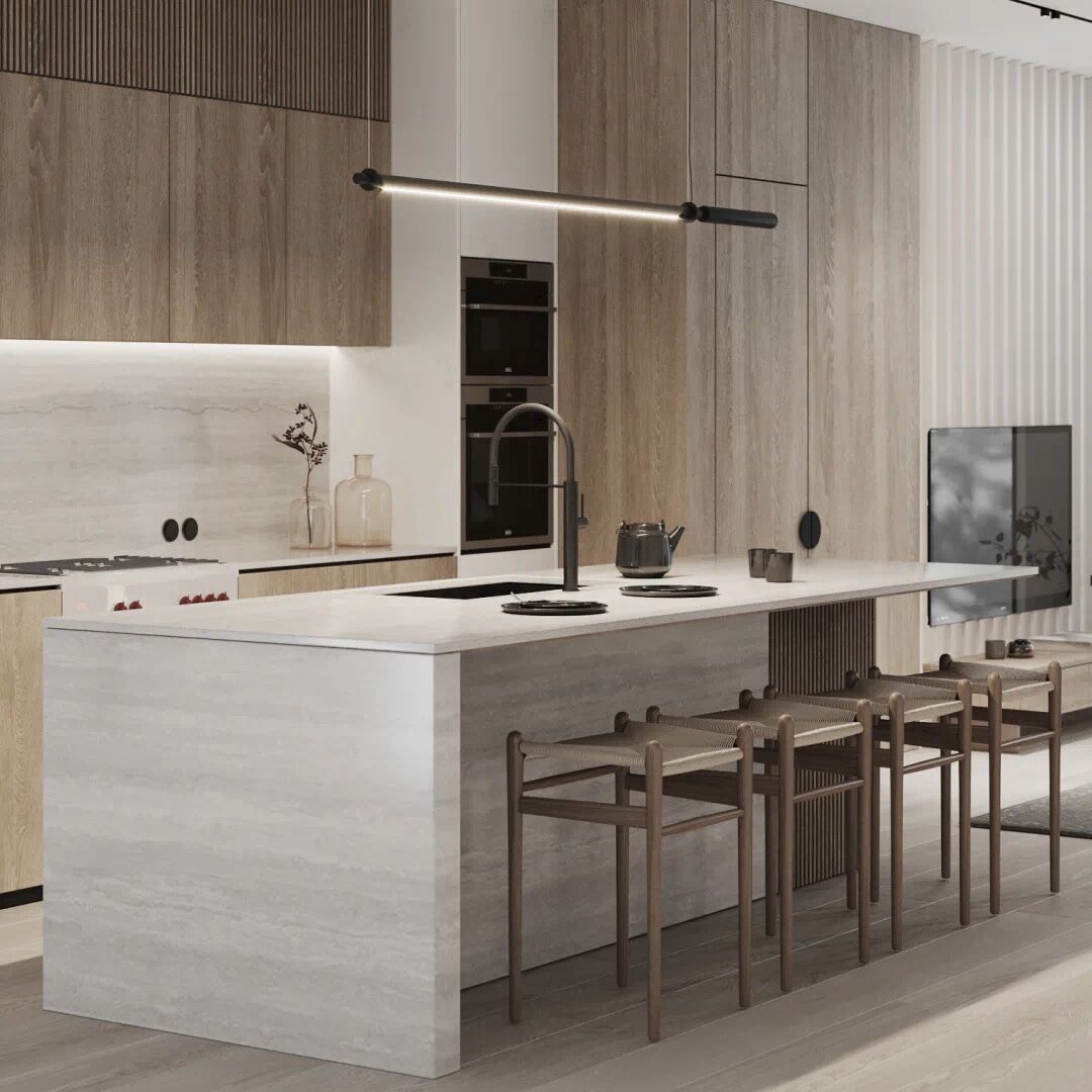 简约不简单,惊艳整个厨房的岛台设计!__财经头条