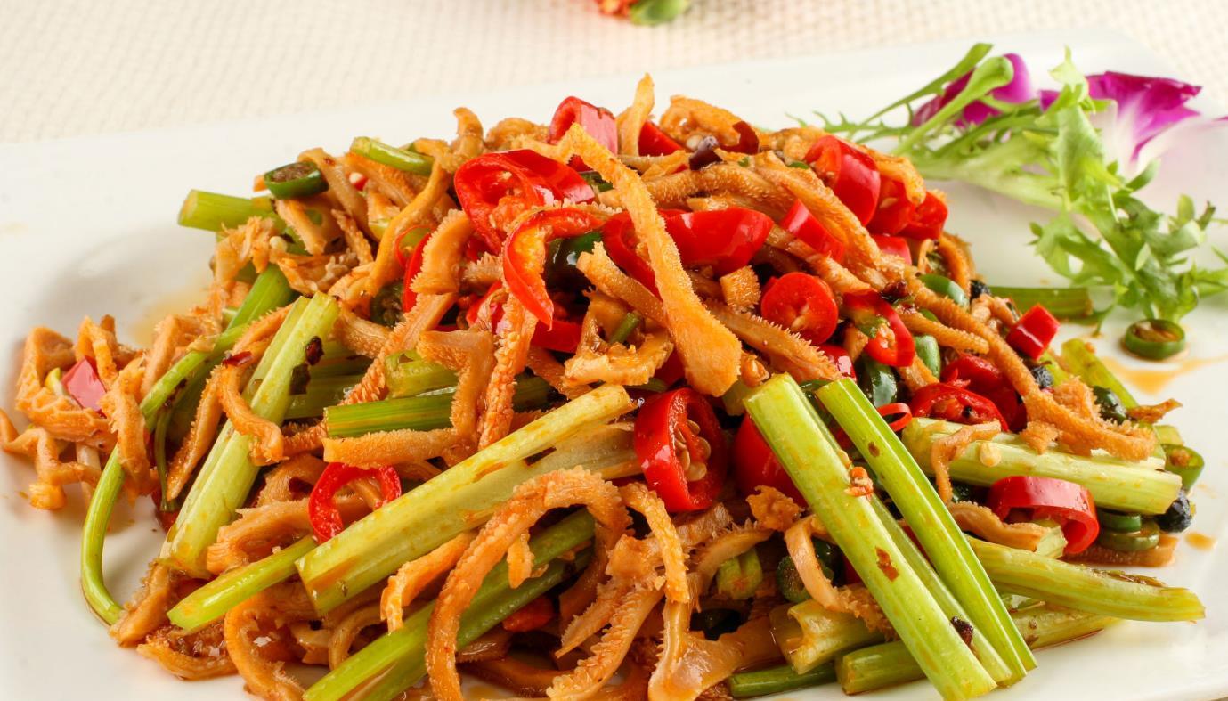 青椒炒羊肚最好吃的做法营养美味看着都有食欲好吃又下饭