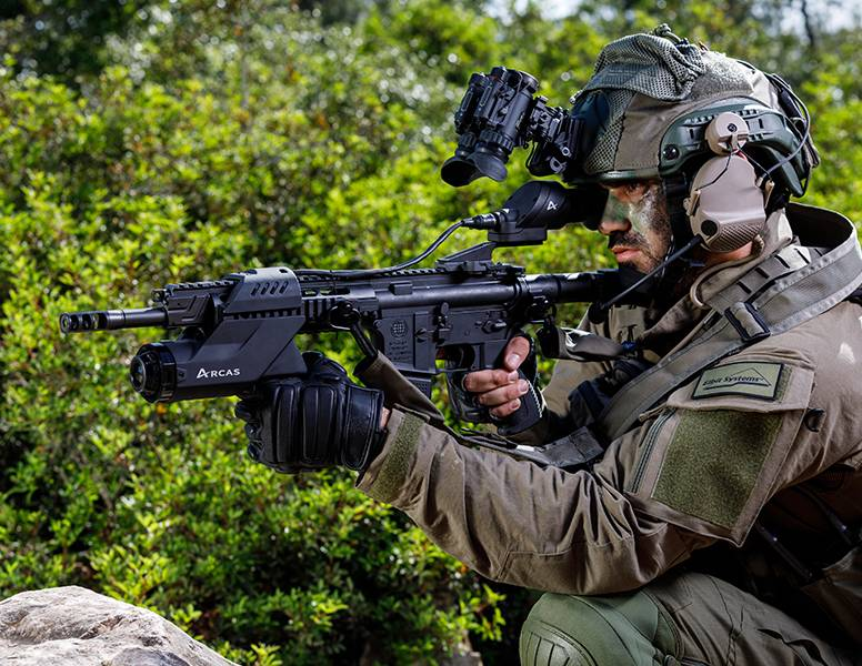 以色列将人工智能用于步枪上,提高单兵作战能力|步枪|目镜|士兵_新浪