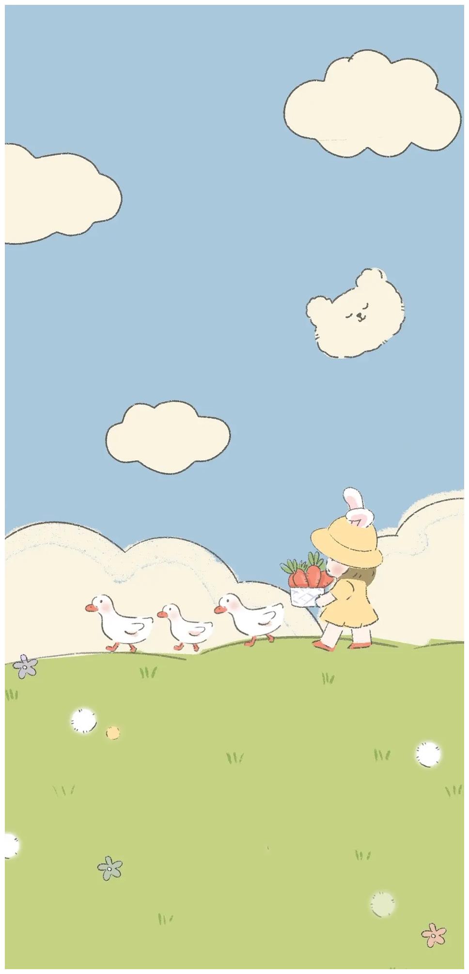 一套壁纸锁屏桌面