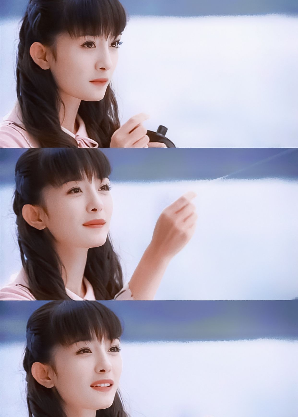 再看杨幂饰演的何美纪,那个时候的杨幂可真有灵气啊