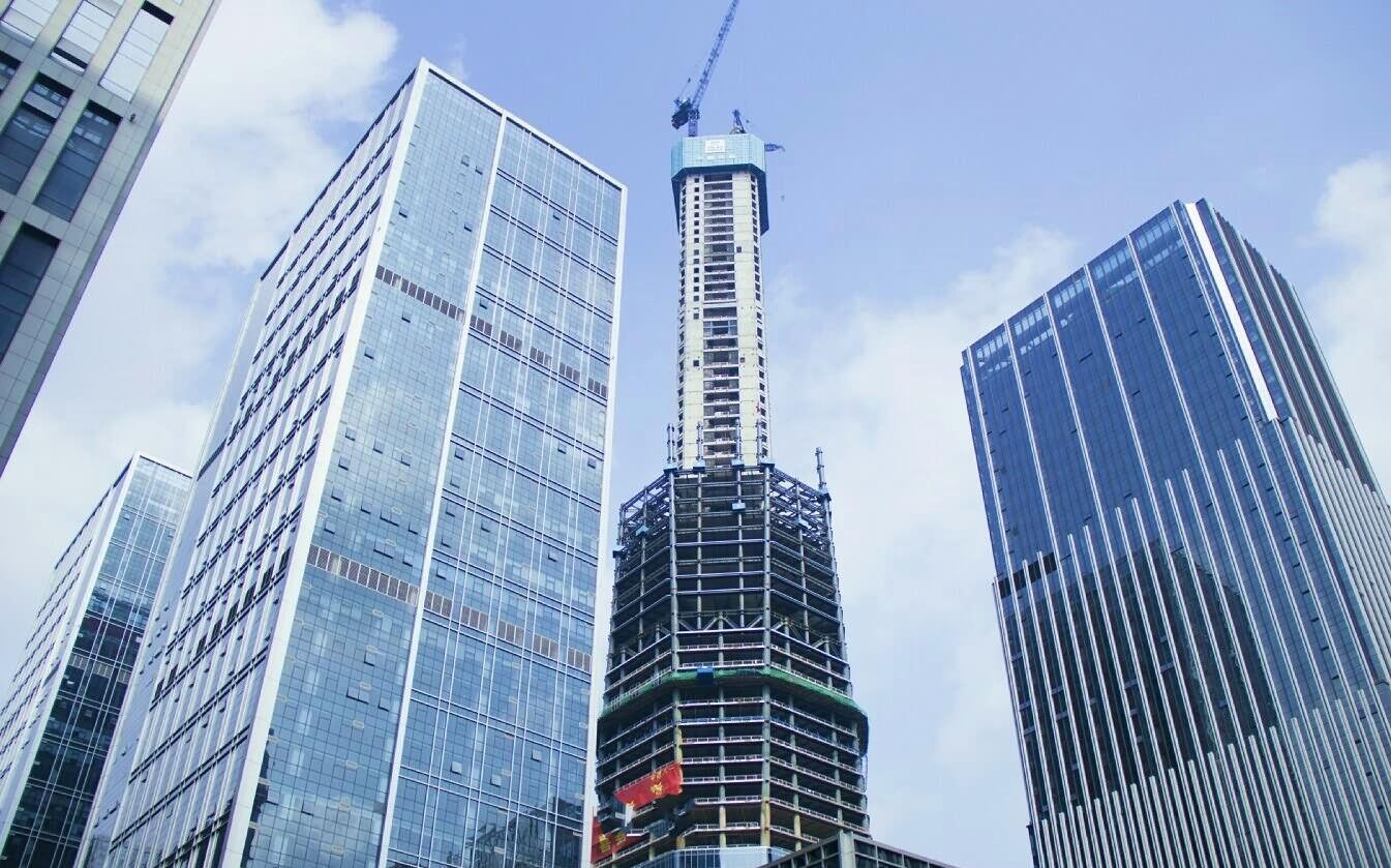 山东正积极打造的一座高楼,是428米超高层楼,号称山东第一高