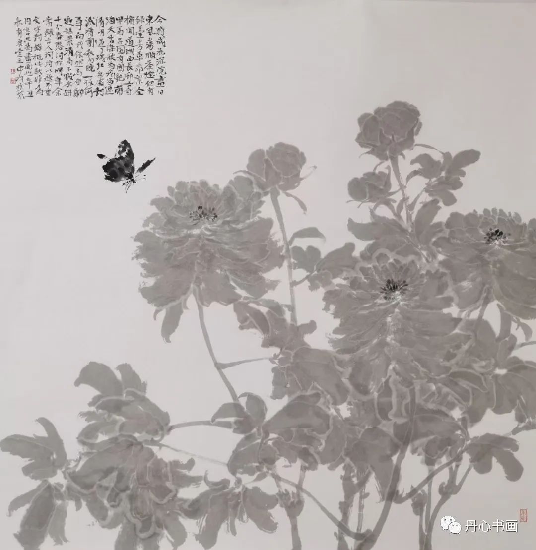 质朴简淡意境悠长花鸟画家陈中林
