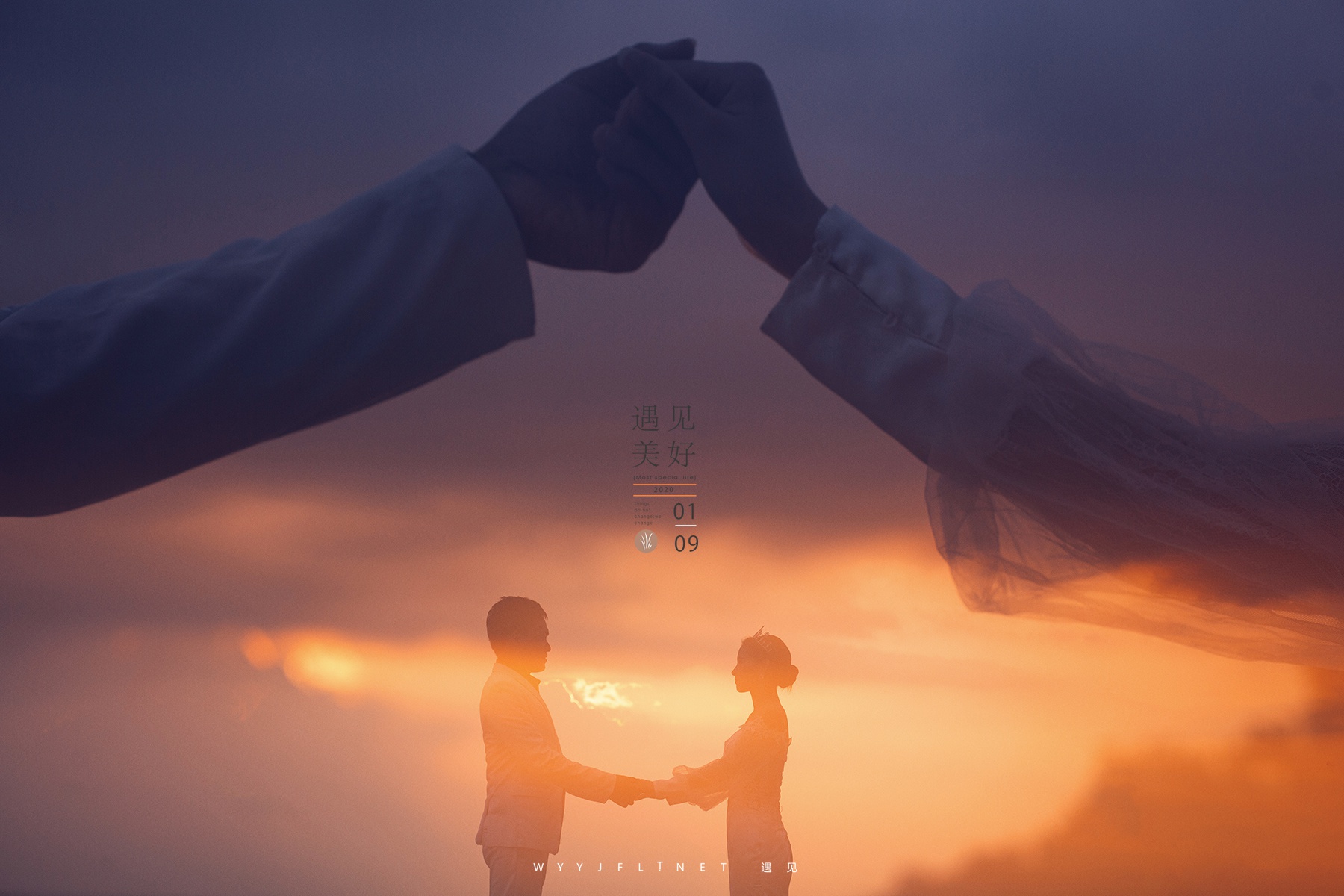 革调摄影教你如何把婚纱照的多重曝光拍的漂亮