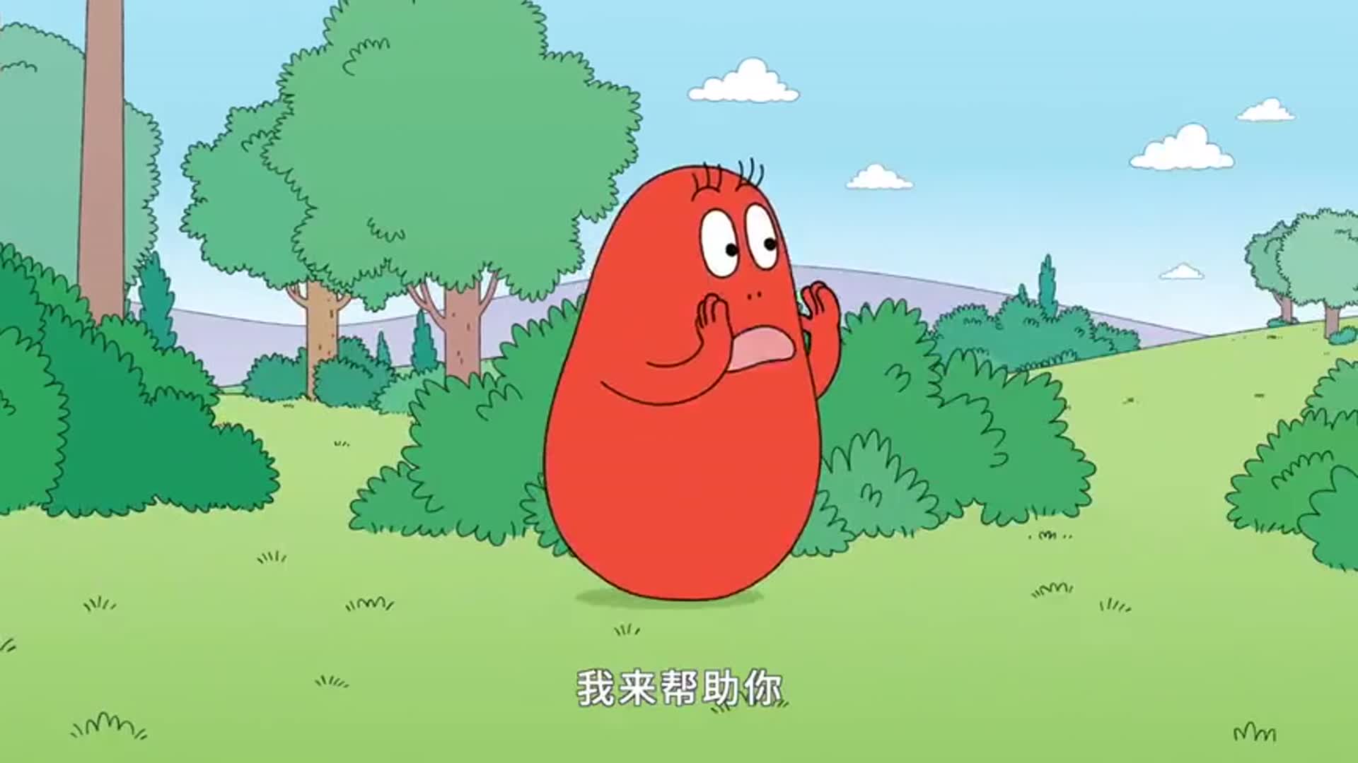 巴巴布拉伯被驴踢飞到大摆钟上撞晕了