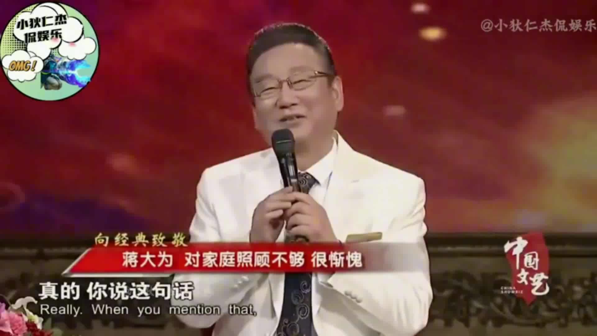 70岁唐国强罕见谈家人，残疾儿子身份不一般！长相帅气不输老爸