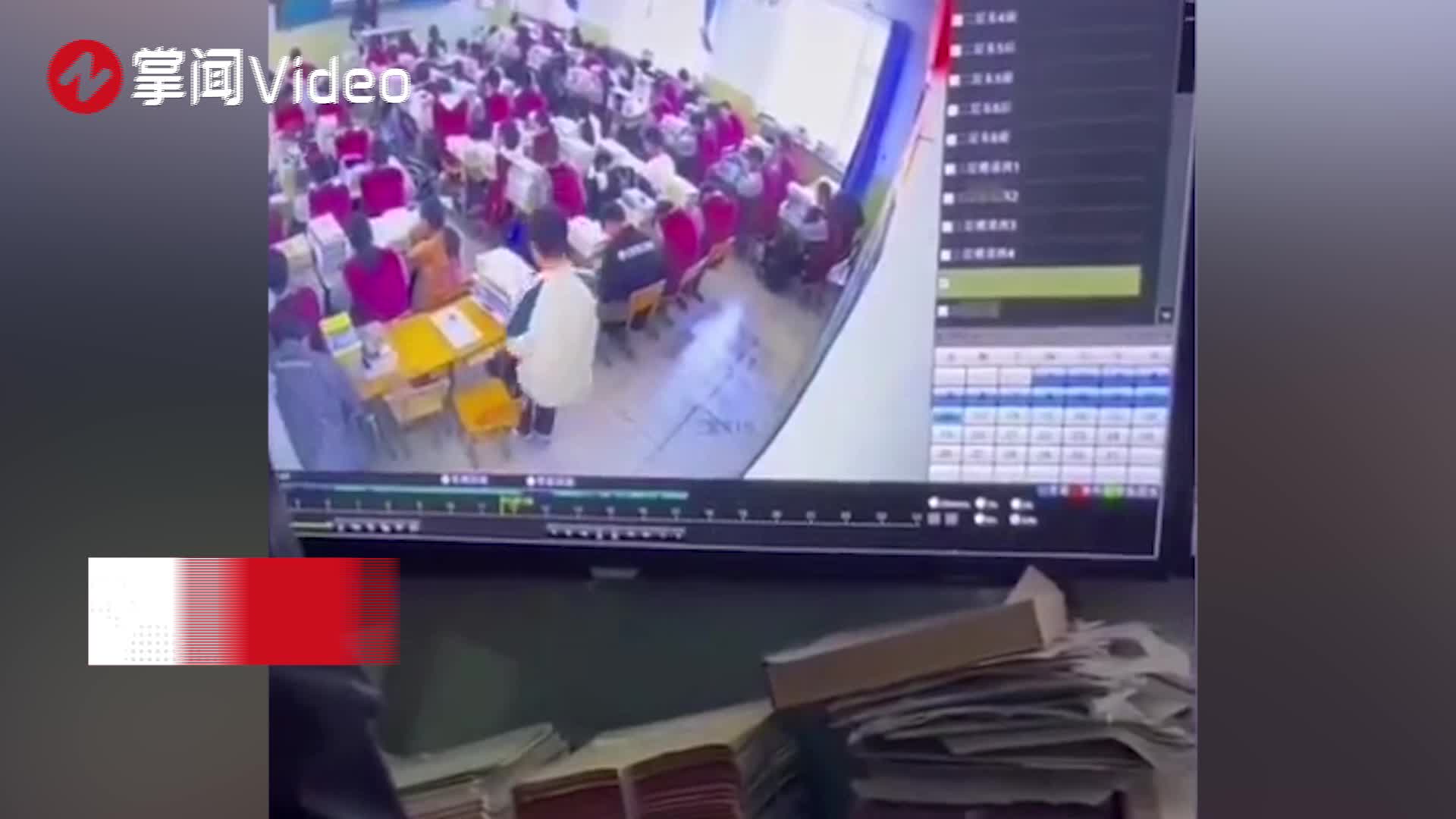 令人惋惜!初三学生被罚站突然倒地后去世,监控画面曝光_新浪新闻