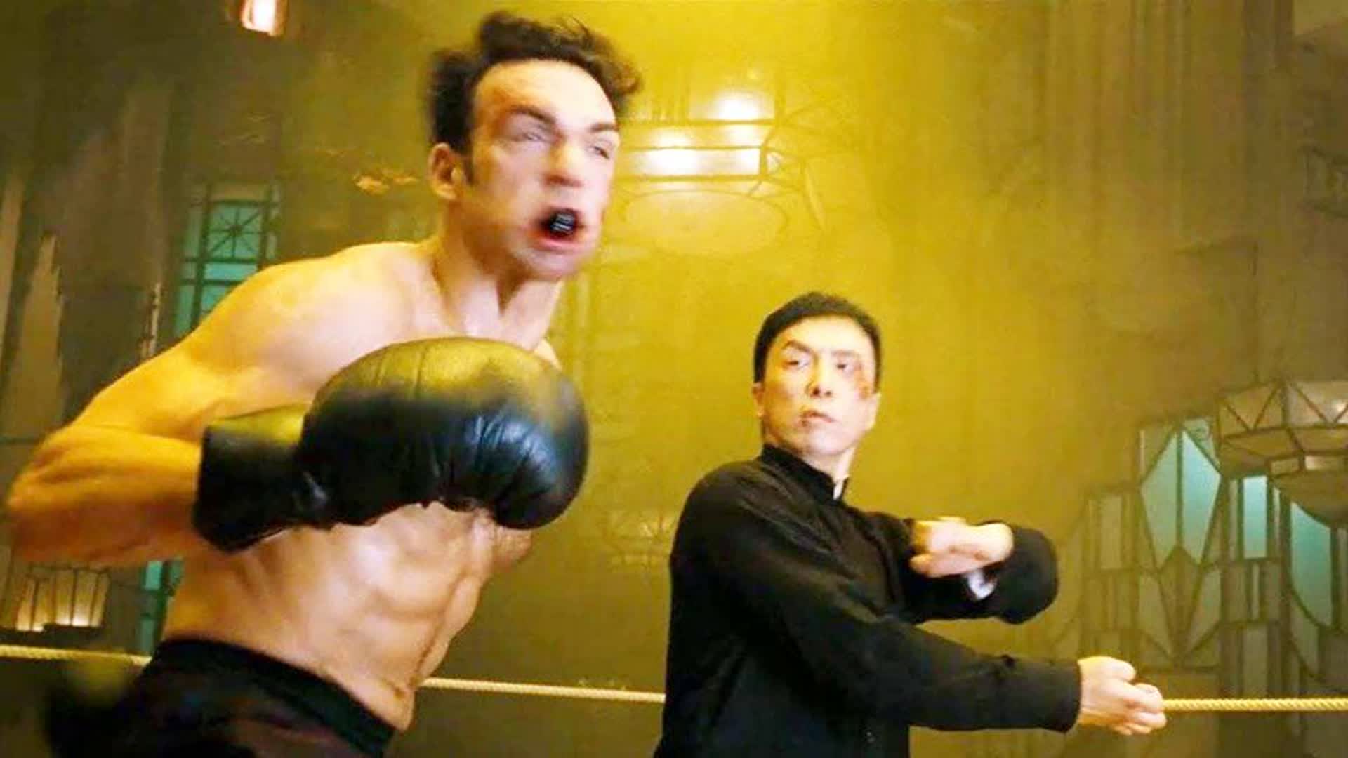 重温甄子丹《叶问》第二部，咏春大战西洋拳，到底谁更厉害！