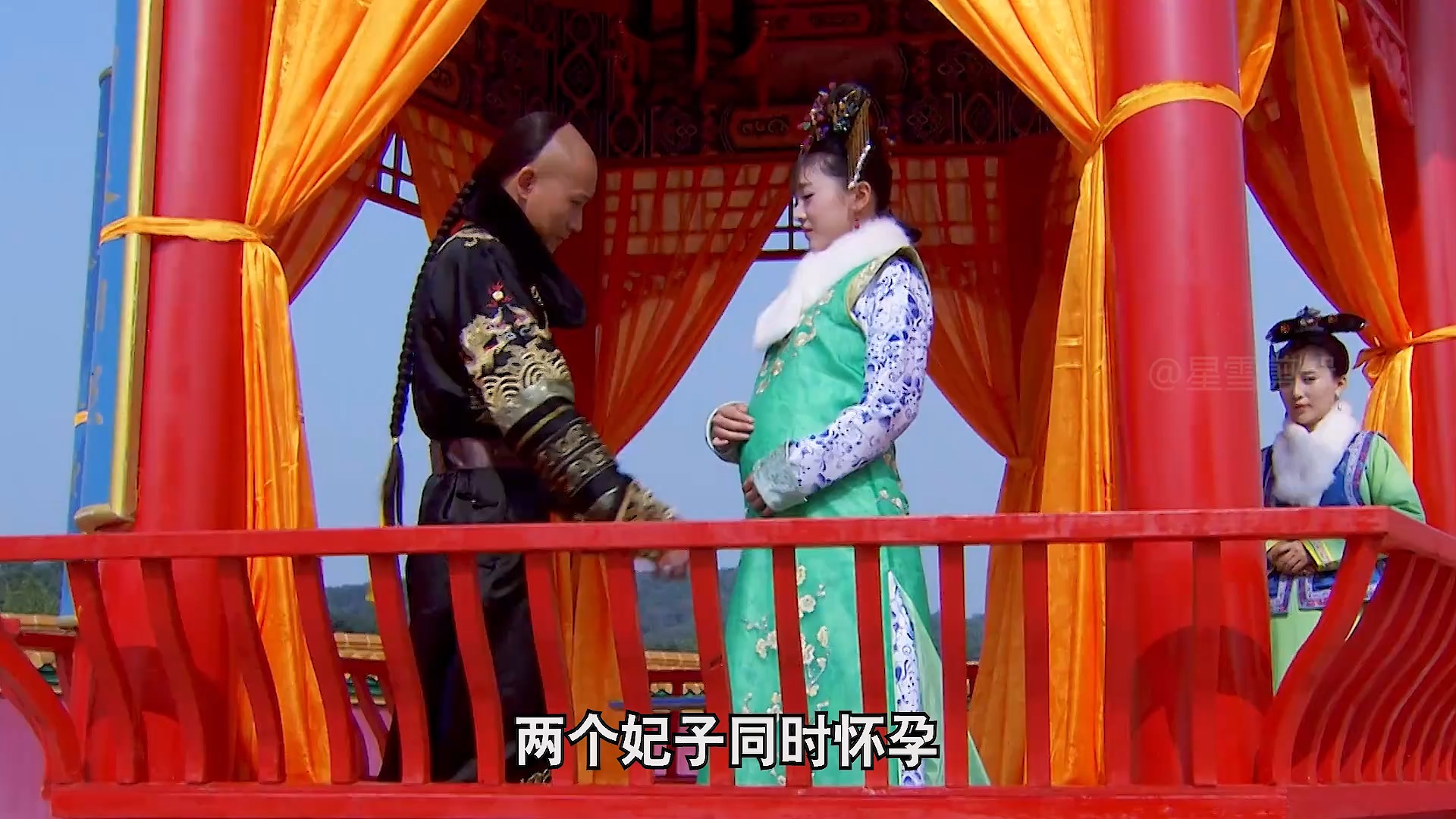 两个妃子同时怀孕，待遇却天差地别