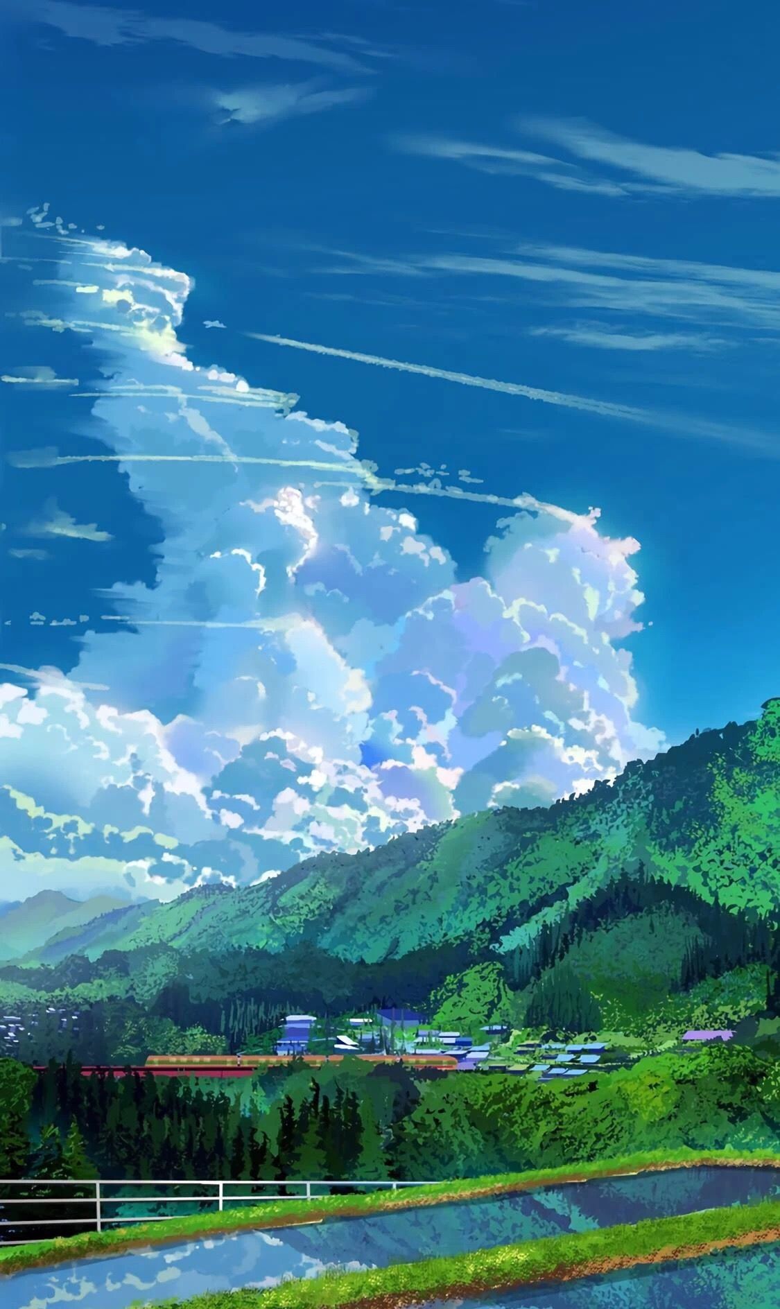 最美动漫场景插画壁纸,你最想住在哪里