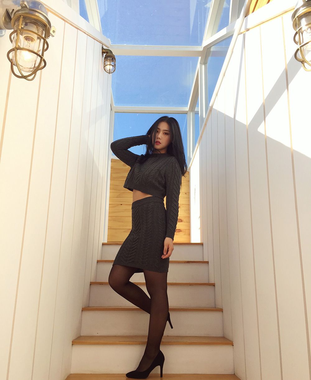模特-金雅珠,时尚搭配,最美腿精_高清图集_新浪网