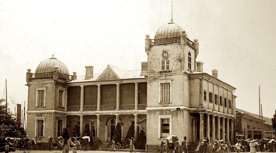 老照片:1898年的汉口租界