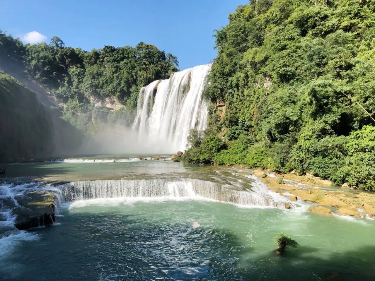 夏日避胜地之黄果树瀑布旅游攻略 免费语音导游|兴义|水帘洞|黄果树